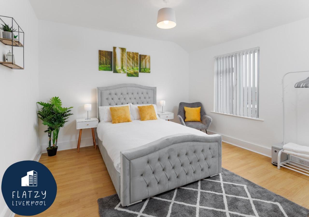 Flatzy - 6 Bed Oasis Close To Football Stadiums Liverpool Exterior foto