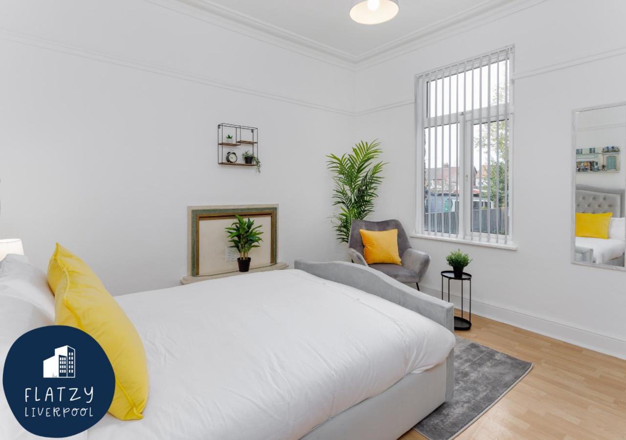 Flatzy - 6 Bed Oasis Close To Football Stadiums Liverpool Exterior foto